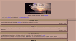 Desktop Screenshot of polpodroznik.com